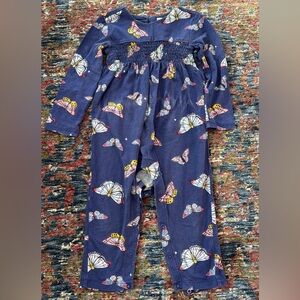 Tea Collection Navy Butterfly One Piece